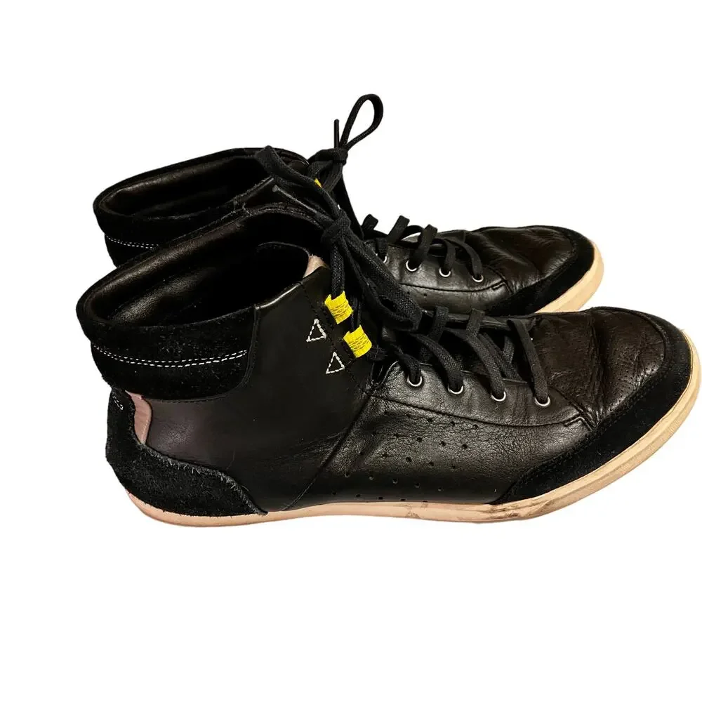 COLE HAAN Owen Sport Black High Top Size 11.5‎ Men Leather/suede Lace-Up